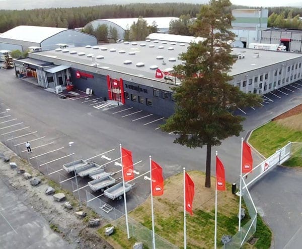 Fremsiden 6 Byggmakker Hønefoss sin fasade